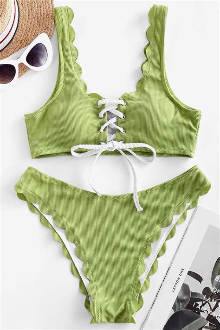 Unveiling The Beauty Of Scalloped Swimwear: A Stylish Choice For Summer