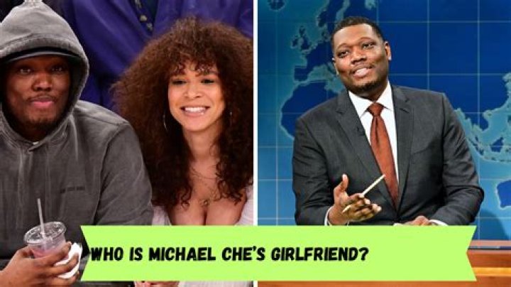 Unveiling The Love Life Of Michael Che: Who Is His Girlfriend?